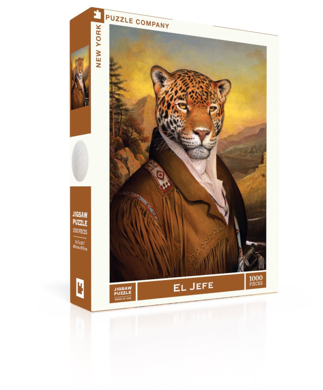 New York Puzzle Company Puzzle El Jefe - 1000 pieces